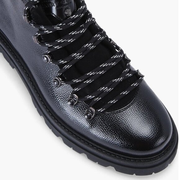 Kurt Geiger London Coniston Black Leather Hiker Boot Men\'s Size 44.5 or US 11.5 main image 7